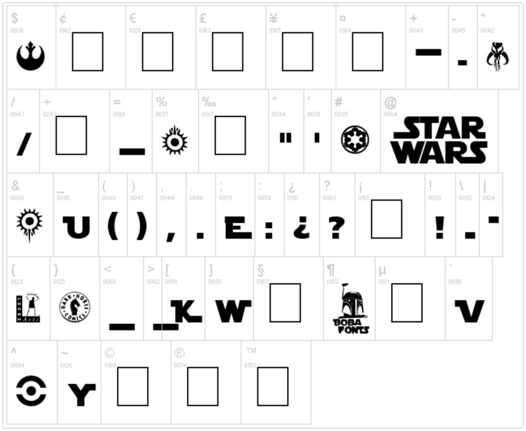 Star Jedi Font Download Mac